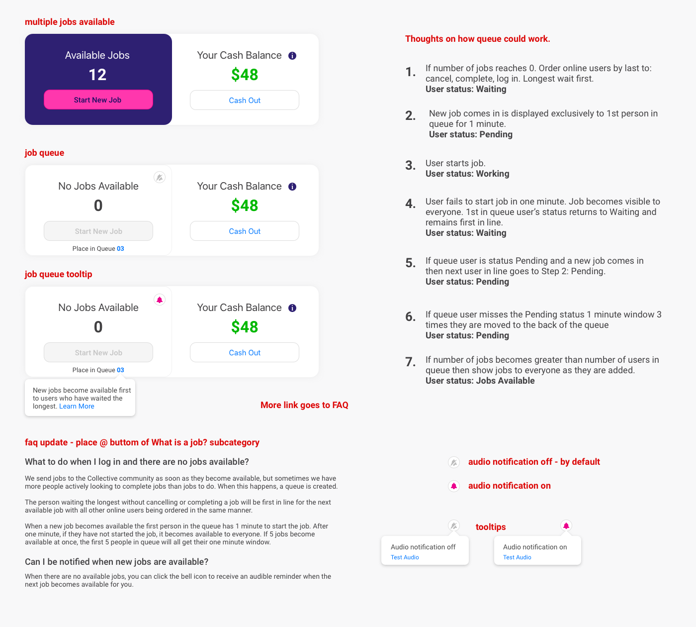 job queuing process
